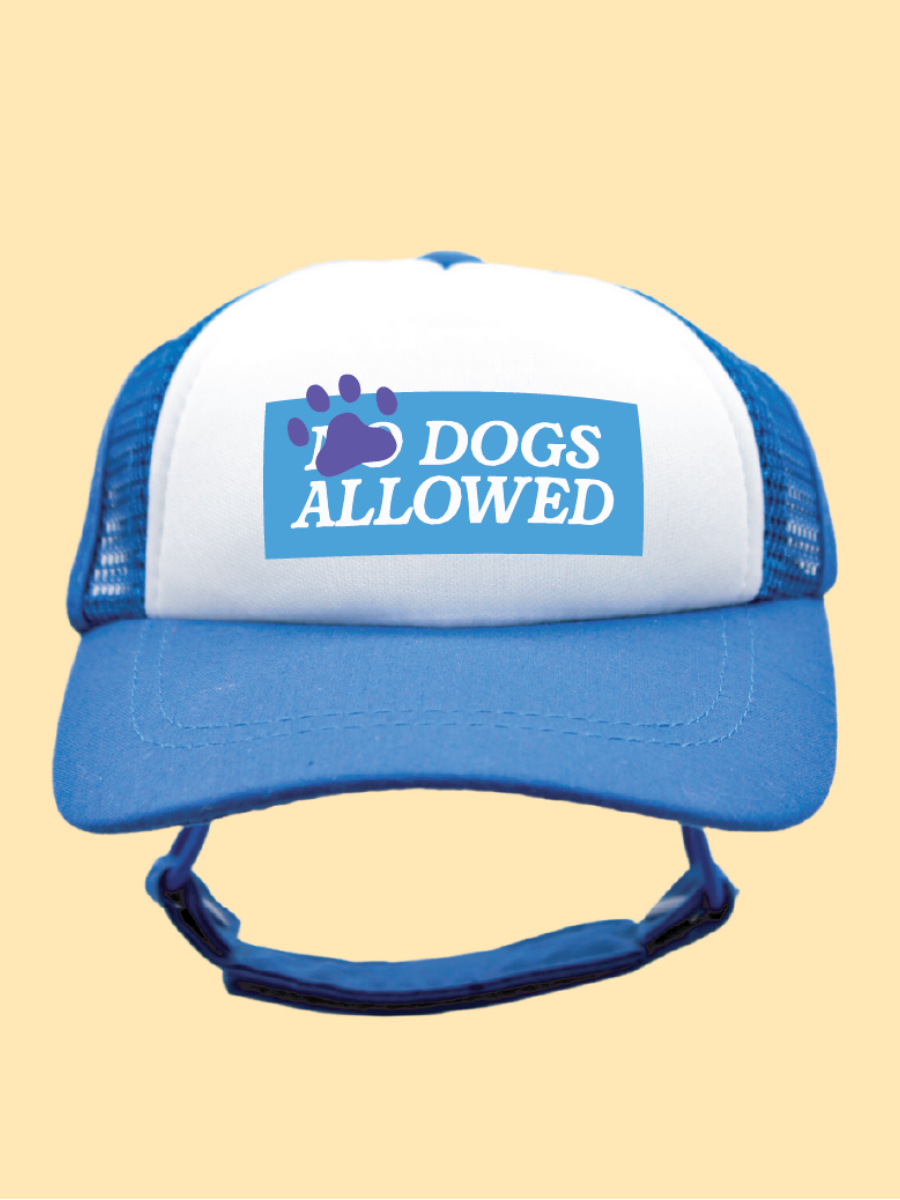 Blue Dogs Allowed | Trucker Hats for Dogs | Duke & Daisee NZ