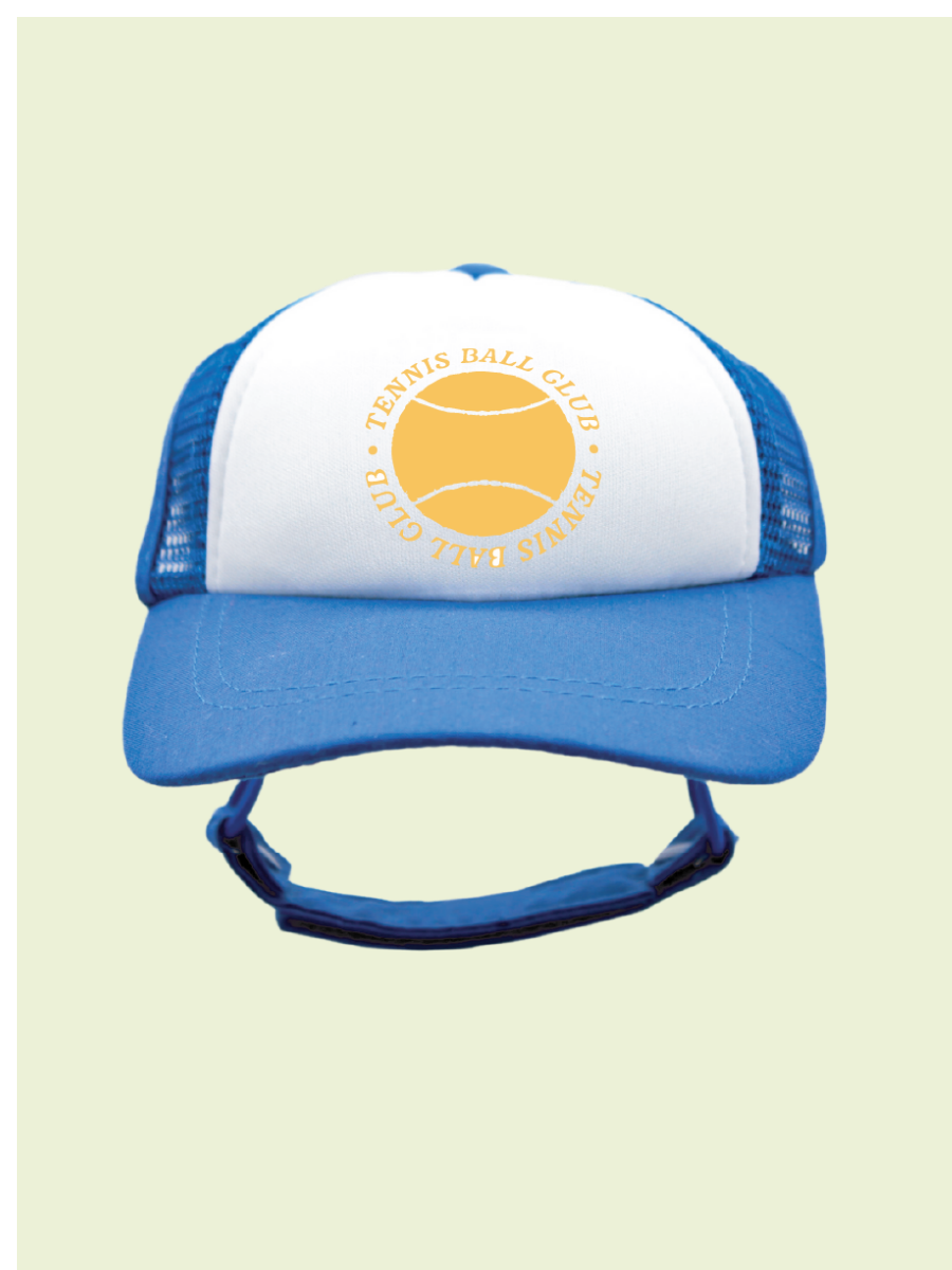 Yellow Tennis Ball Club | PupLid Trucker Hats for Dogs | Duke & Daisee NZ