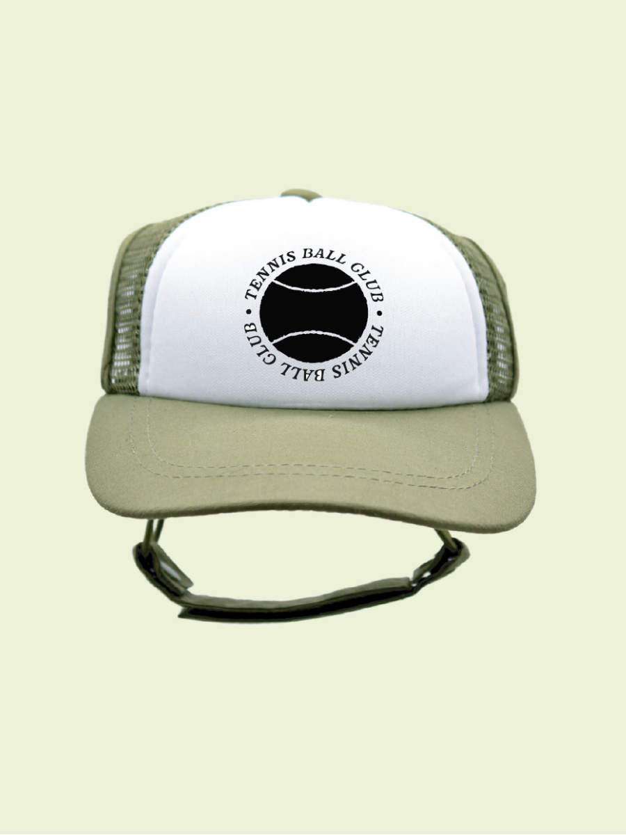 Black Tennis Ball Club | PupLid Trucker Hats for Dogs | Duke & Daisee NZ