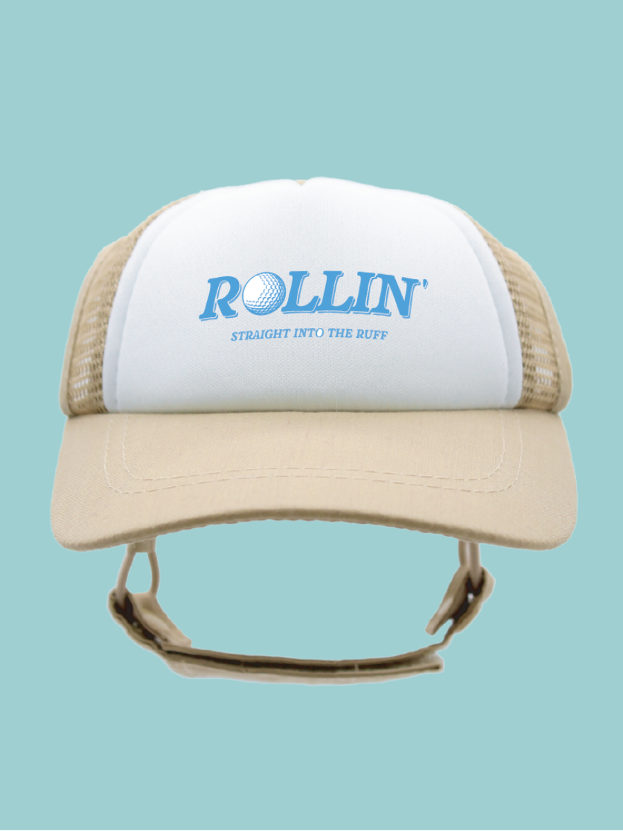 Blue Rollin' into the Ruff | PupLid Trucker Hats for Dogs | Duke & Daisee NZ