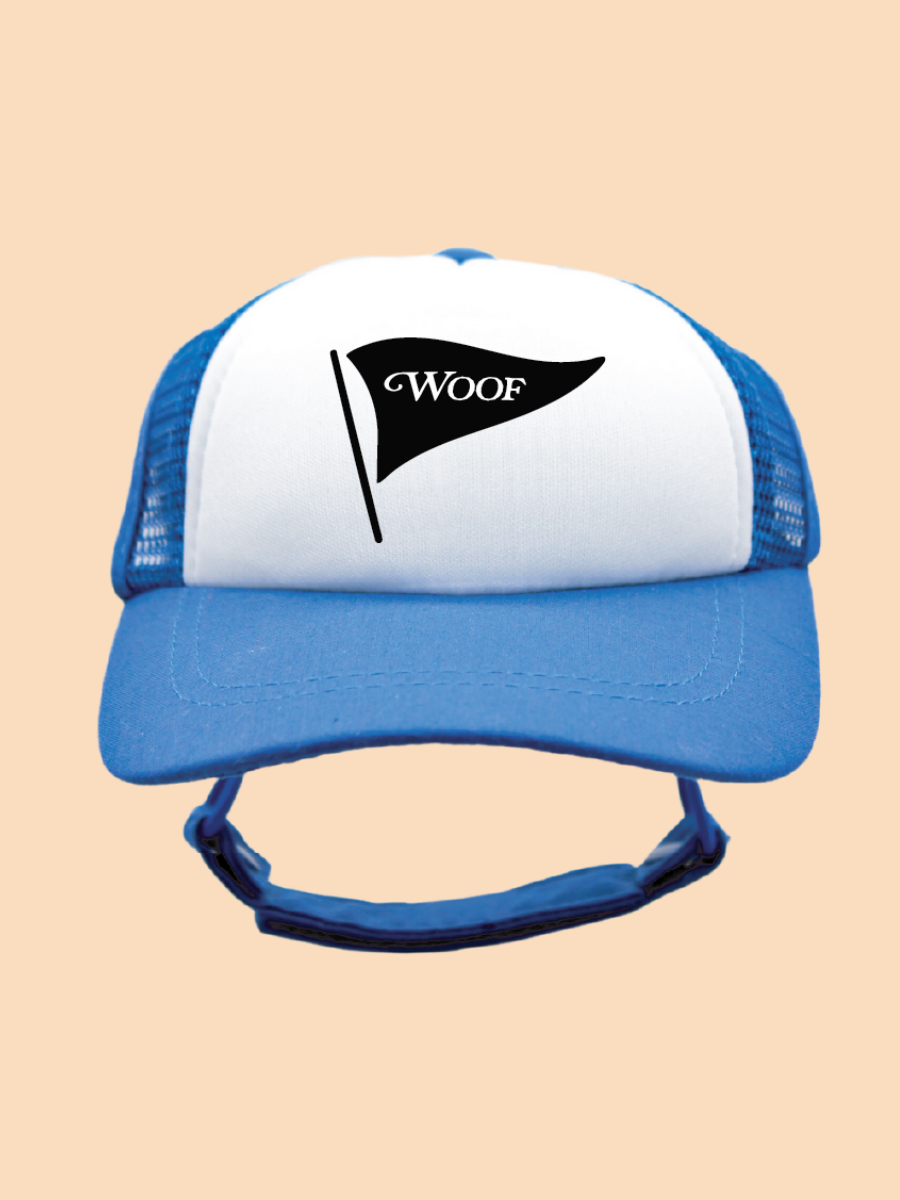 Black Woof Golf | PupLid Trucker Hats for Dogs | Duke & Daisee NZ