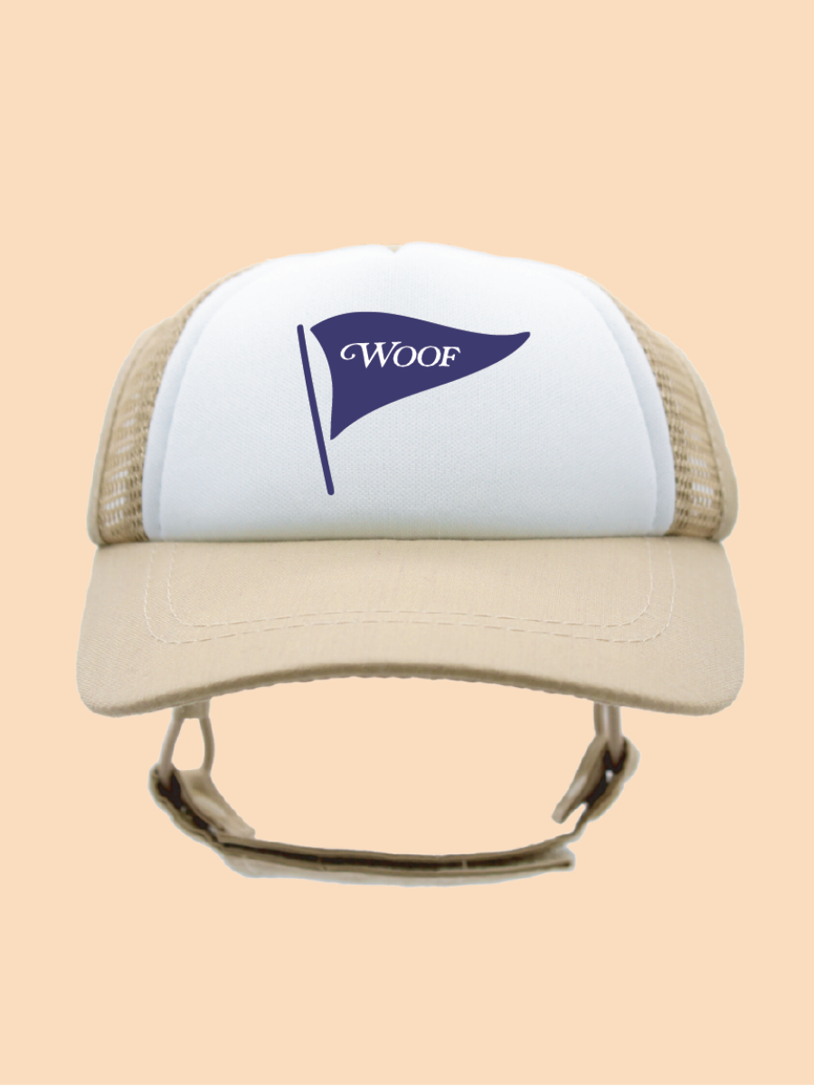 Navy Woof Golf | PupLid Trucker Hats for Dogs | Duke & Daisee NZ