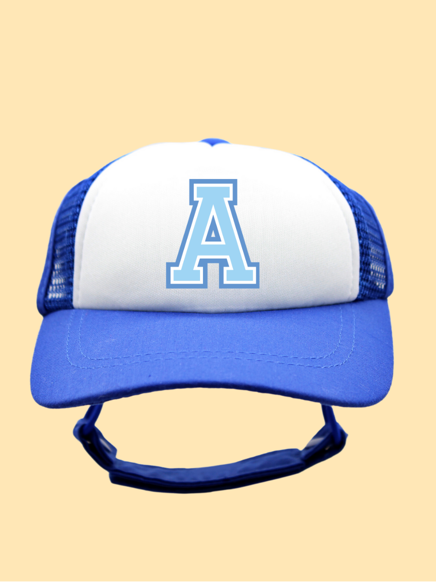 Varsity Letter | PupLid Trucker Hats for Dogs | Duke & Daisee NZ