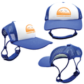 Orange Chasing Birdies | PupLid Trucker Hats for Dogs | Duke & Daisee NZ