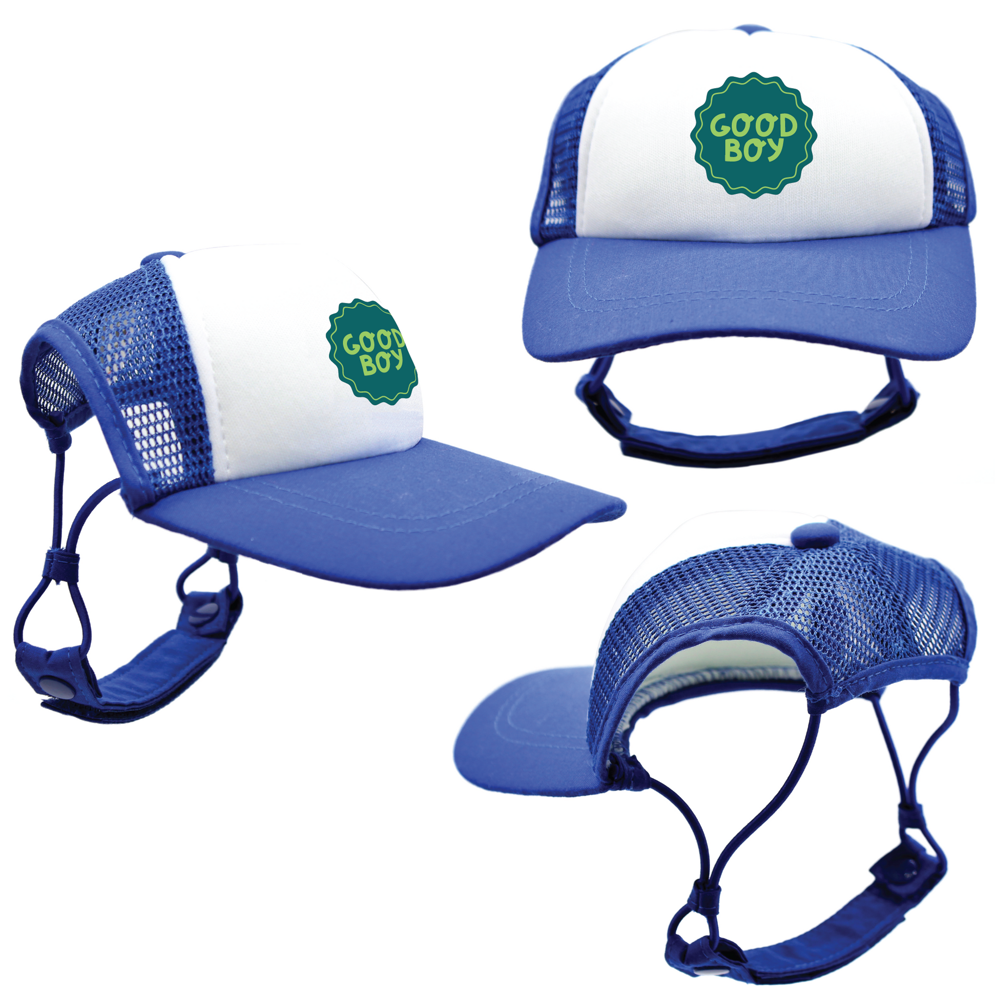 Green Good Dog Badges | Trucker Hats for Dogs | Duke & Daisee NZ