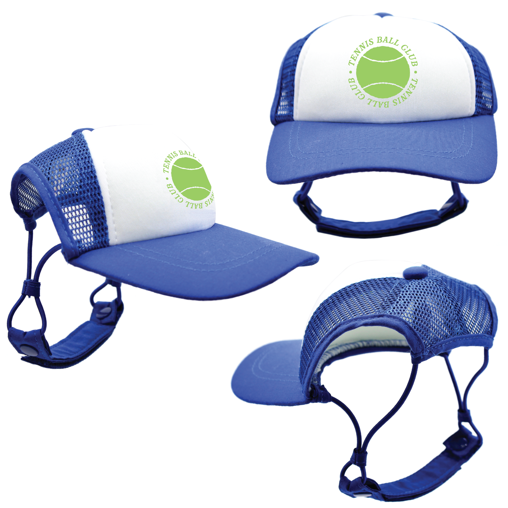 Green Tennis Ball Club | PupLid Trucker Hats for Dogs | Duke & Daisee NZ