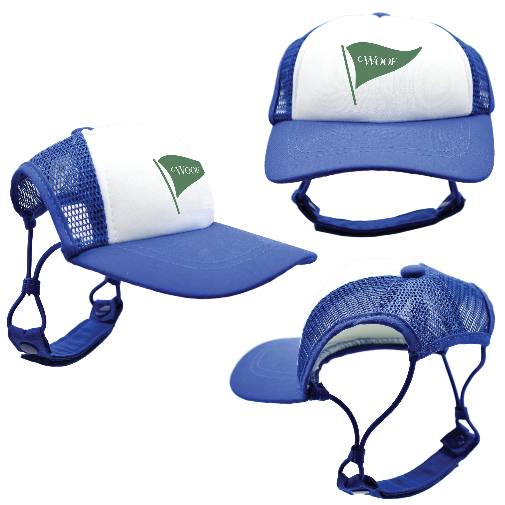 Green Woof Golf | PupLid Trucker Hats for Dogs | Duke & Daisee NZ