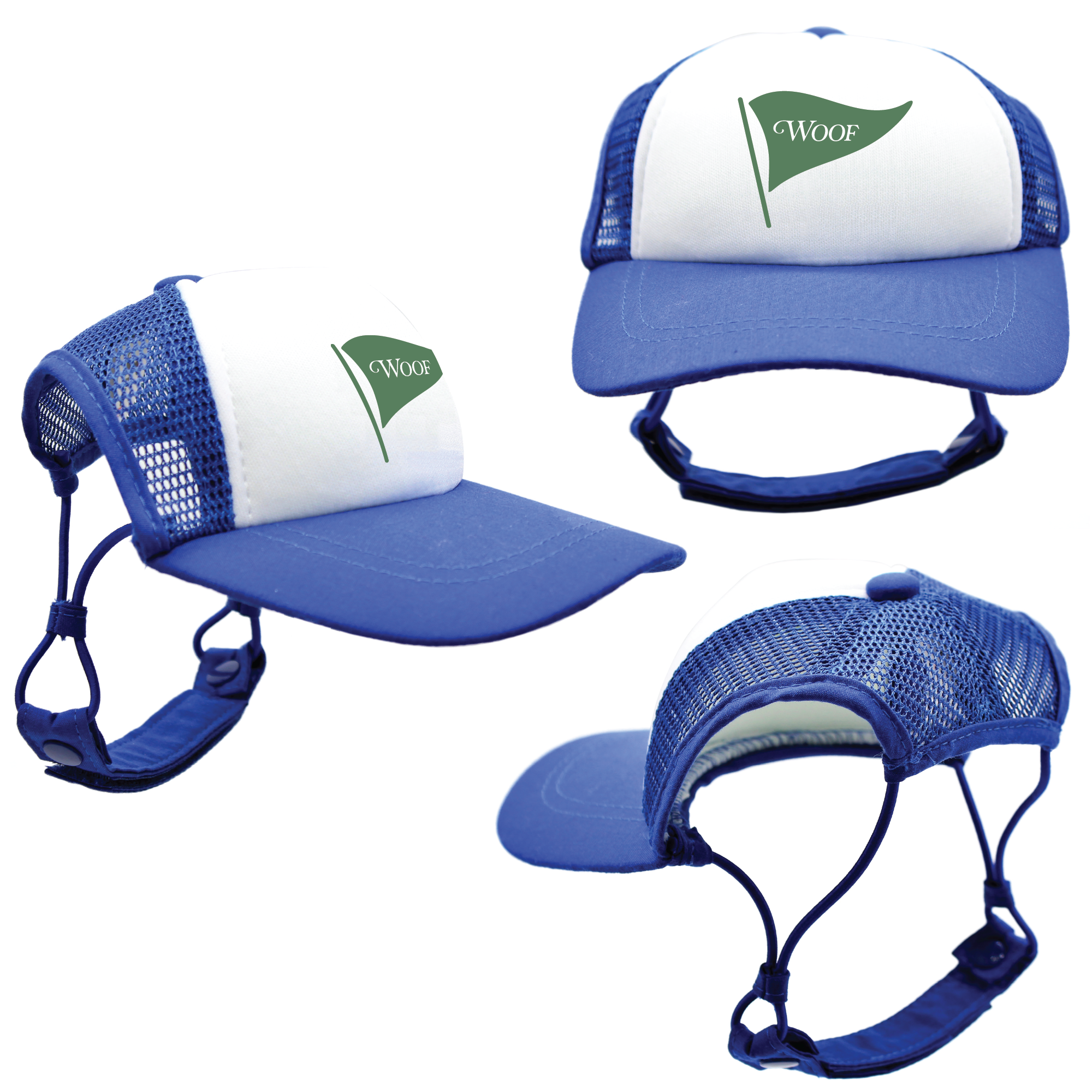 Green Woof Golf | PupLid Trucker Hats for Dogs | Duke & Daisee NZ