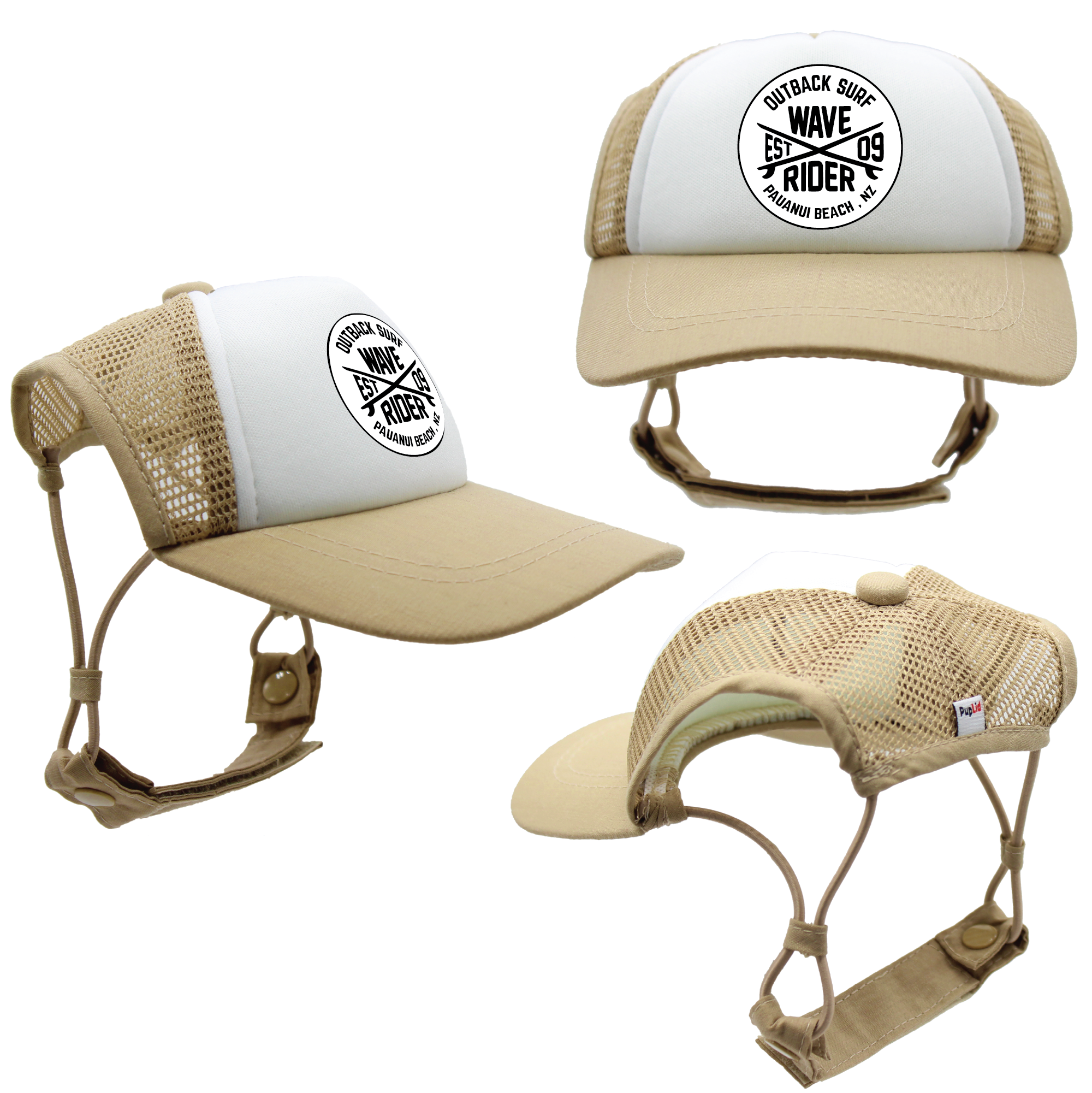 Outback Surf | PupLid Trucker Hats for Dogs | Duke & Daisee NZ