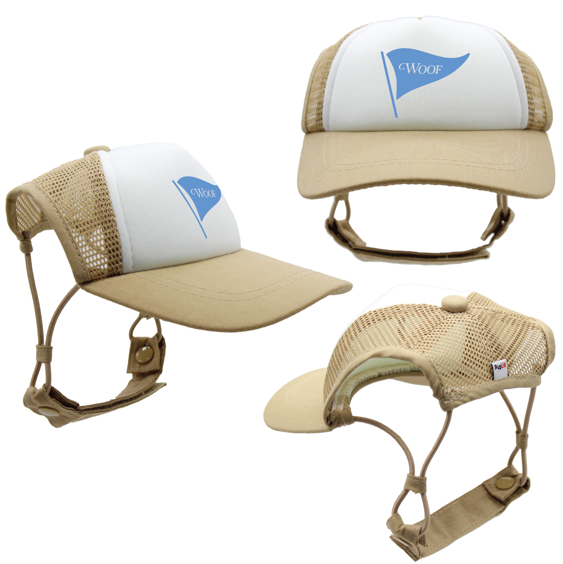 Blue Woof Golf | PupLid Trucker Hats for Dogs | Duke & Daisee NZ
