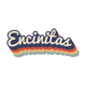 Multicolored Retro Text