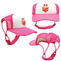 Red How to Surf | Trucker Hats for Dogs | Duke & Daisee NZ