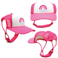 Pink Rainbow | Trucker Hats for Dogs | Duke & Daisee NZ