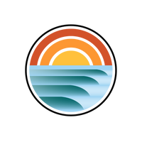 Orange Sunset Surfin