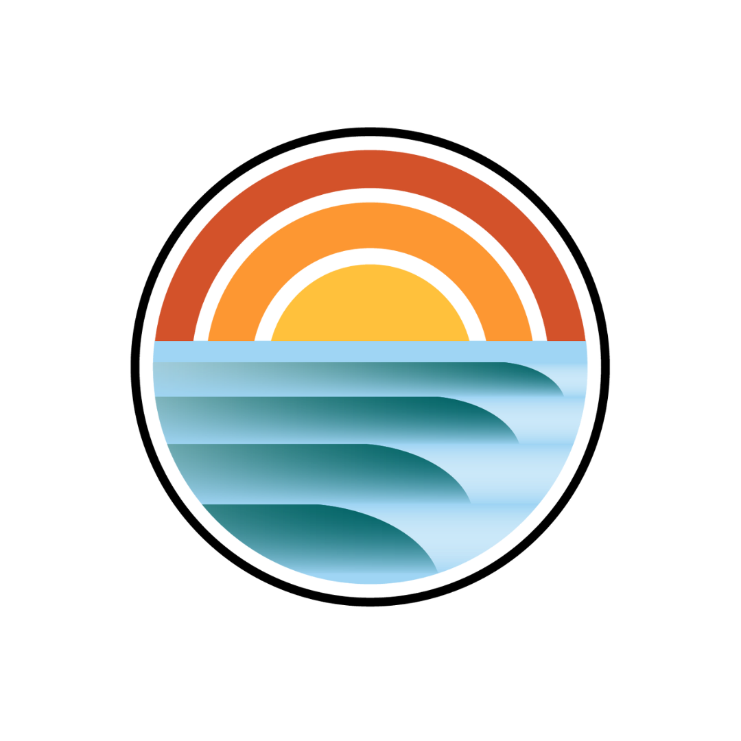 Wholesale | Orange Sunset Surfin'