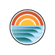 Orange Sunset Surfin