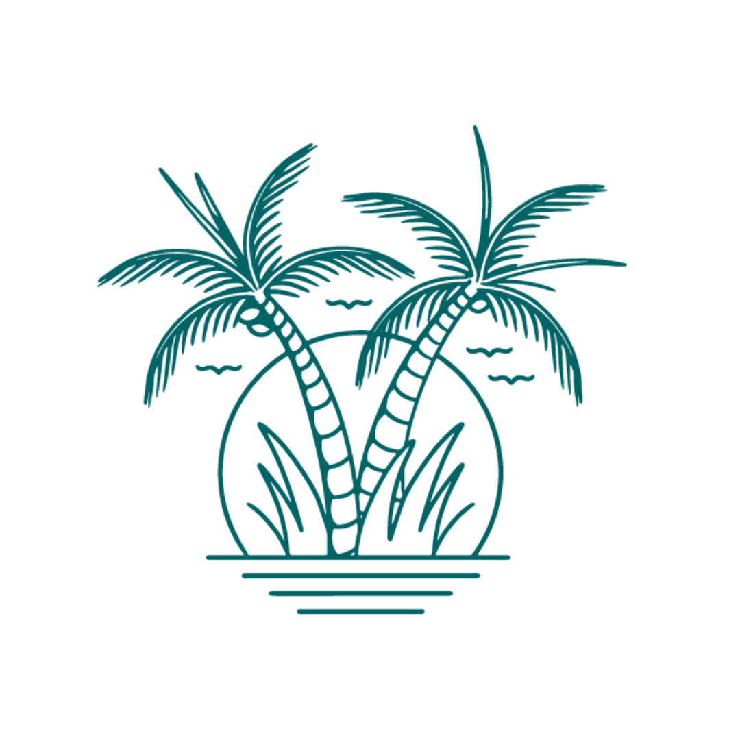 Wholesale | Teal Twin Palms